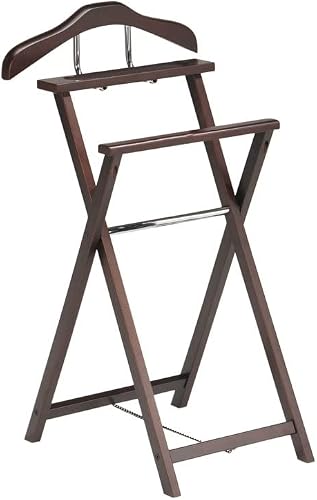 InRoom Designs Valet Stand Finish: Walnut