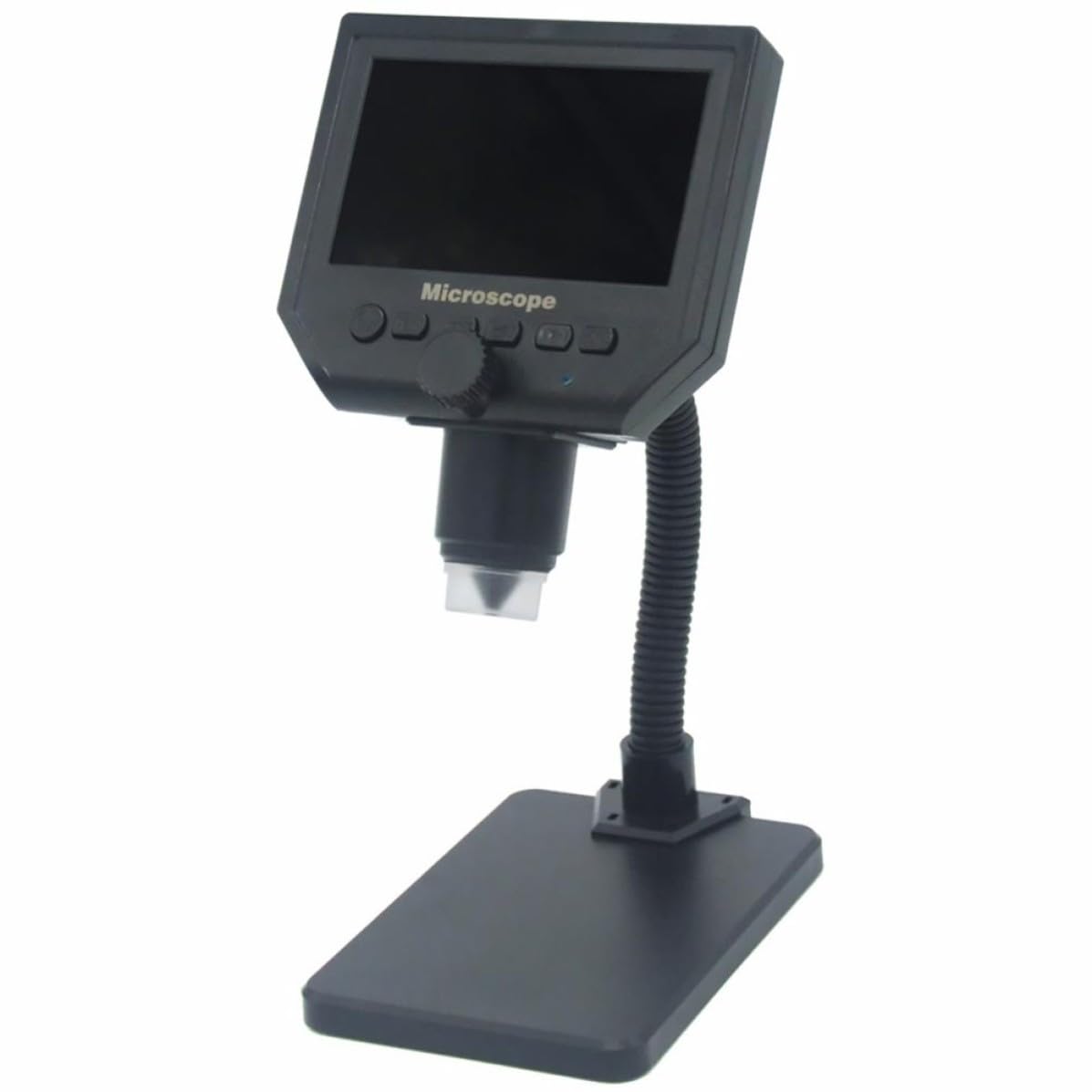 G600 Digitales LCD Mikroskop 3,6 Megapixel 1080p mit 8 LEDs Schwarz