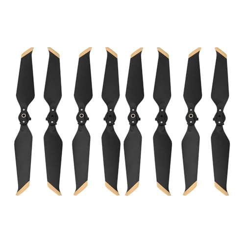 Hélices à faible bruit pour Mavic 2 Pro réduisant le son du ventilateur pales dorées 8743