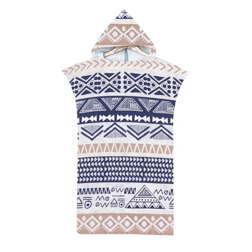 LOMTRATS Poncho de Microfibra con Capucha