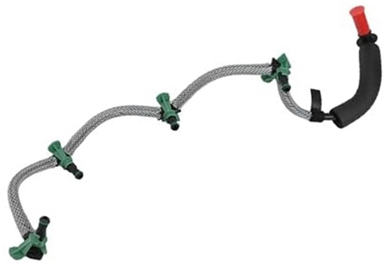 Tubo de retorno de combustible HDI evita fugas en inyectores de Peugeot 207 208 308 y Citroen C3 C4 8