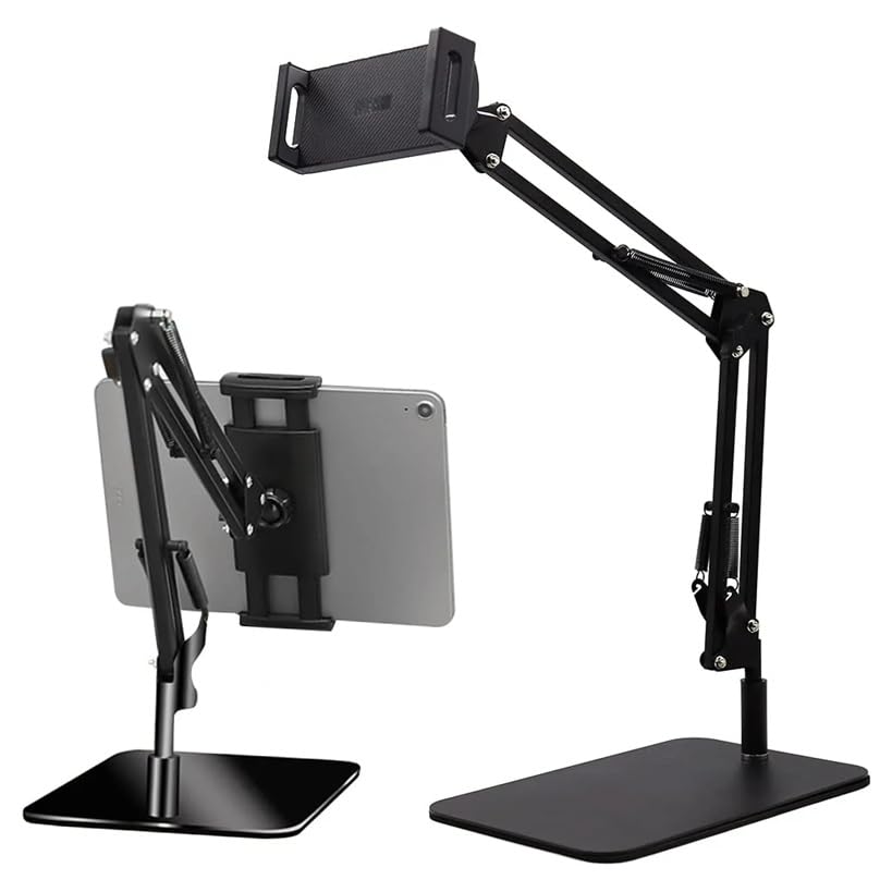 SHOPEE Mobile Stand Phone Stand Mobile Stand for Table, Tablet Stand with Flexible Arm, Tablet Holder 360 ° Rotatable Mobile Holder for Bed, Adjustable Phone Holder for 3.5-11 Inches