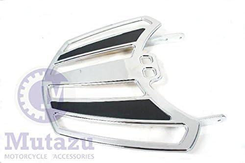 Mutazu Chrome Luggage Rack for Victory Cross Country Detachable backrest Sissy bar (SB-34-R)