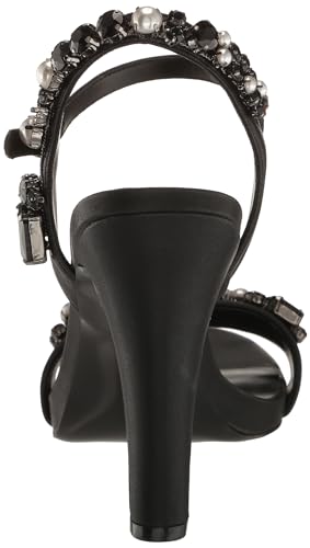 Image of KARL LAGERFELD womens Claude Ankle Strap Dressy Heeled