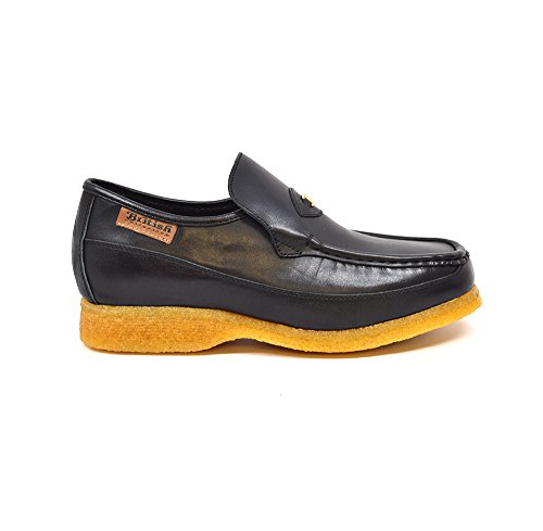 British Collection Power 1 Leather Slip On Shoes [777-20 - 777-24]2