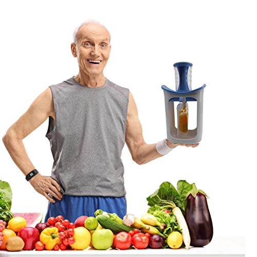 Poiuqew YDFXF Squeeze Station Máquina de Suco de Frutas Frescas para Bebês e Bebês, para Comida Case