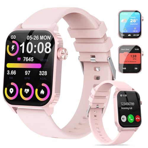 Smart Watch for Women, 120+ Sports Modes Smartwatch with 1.83' HD, Alexa Built-in, Heart Rate, Sleep...