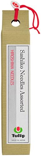 Tulip Long Sashiko Needles Assorted Tube of 6
