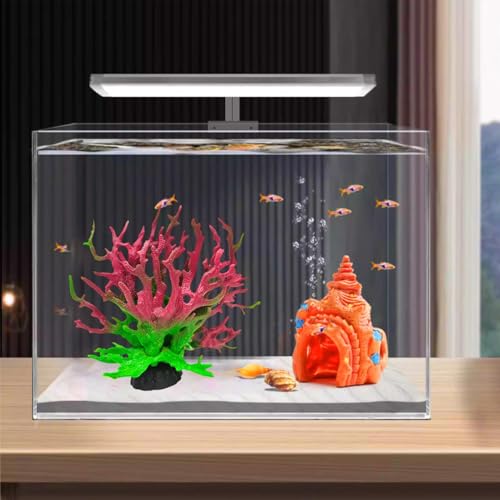 Décorations de aquarium - Coraux végétaux aquariums | Décor de cual pêche avec conception de simulation douce | Faux aquatiques d'aquarium pour l'aménagement paysager | Ornement des paysages d – vue 4