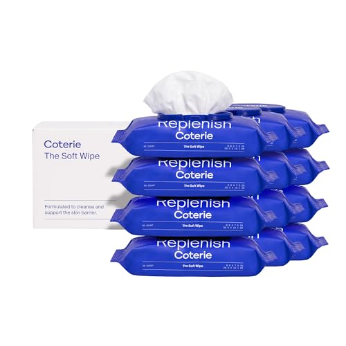 Coterie Baby Soft Wipe for Sensitive Skin, Hydrating Moisturizers...