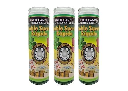 Doble Suerte Rapida Fixed Candle (Set of 3)