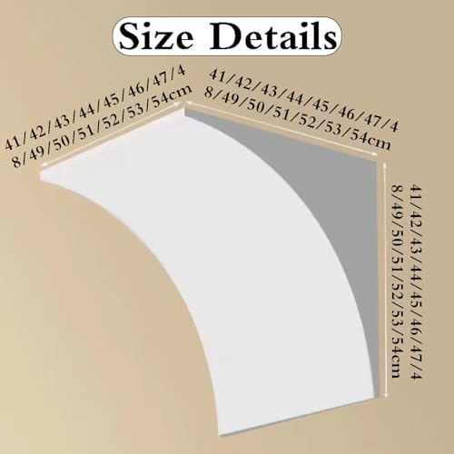 Kit de 2 arches de porte à monter soi-même angle en mousse - 5
