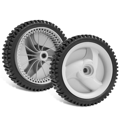 Cluparis 194231x460 Mower Front Drive Wheels Replaces for Craftsman Poulan Husqvarna AYP 532403111 194231x427 (Pack of 2) 1