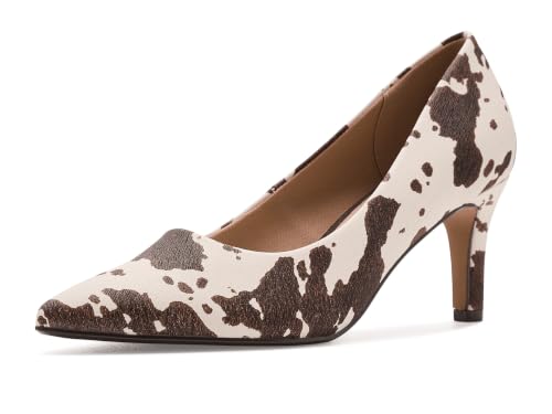 Journee Collection Womens Scylee, Cow, 8.5, Medium