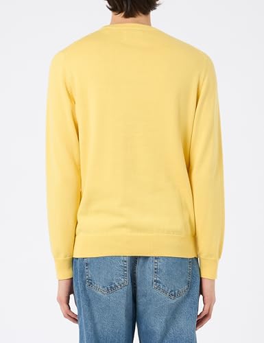 GANT Classic Cotton C-Neck Amarillo Plátano XXXL