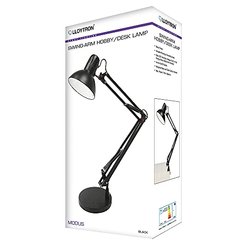 Lloytron L1120BK Modus 60W Swing Arm Hobby / Desk