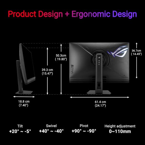 Image of ASUS ROG Strix XG27UCGR 27 Inch 4K 162Hz, FHD 485Hz, G-SYNC Gaming Monitor