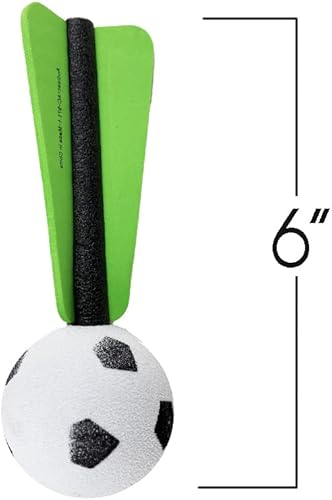 Miniatura 3 de ArtCreativity Pelotas deportivas de jet de 6 pulgadas, juego de 12, divertidos juguetes voladores, espuma suave y segura, actividad fresca de verano