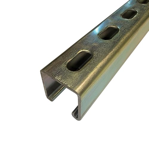 12-inch Gold Galvanized Strut Channel