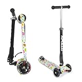 Apollo Fun-Scooter Kids Whiz LED | Kinderroller ab 3 Jahre | Roller 3 Räder für mehr Stabilität | Kickboard, Tretroller | 3 in 1: Scooter, Kinder, Spaß | Fördert und schützt
