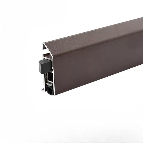 Surface Mounted Automatic Door Bottom, Door Draft Stoppers, Auto Threshold. 40 inches, Peel-and-Stick, Tool-Free Installation, Works with Wood, Glass or Metal Doors (BRL)