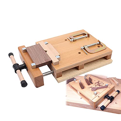 Duchunsheng Banco De Trabajo Madera Carpintero Taller Portatil Banco De Trabajo De Mesa, Garaje Tornillo De Banco para Carpintería Ajustable para Herramientas De Carpintería Accesorios