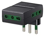 test multischalter 9/12  VIMAR Netzteil Multischalter 4 Ausgänge schwarz