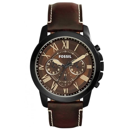 44 mm, Nero E Marrone