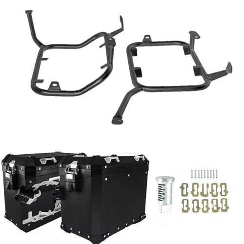 �I�[�g�o�C�㕔�ו����b�N �ɓK������X-ADV 750�p �ɓK������XADV750 2021-2024�p �A���~�{�b�N�X �T�h���T�C�h�o�b�O ���Q�b�W���b�N �u���P�b�g �I�[�g�o�C�g�b�v�P�[�X �T�h���o�b�O �p�j�A(BK SIDE BOX BK RACK)