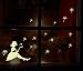 Dalin Dandelion Wall Decal Fluorescent Stickers Glow in the Dark Decor Luminous Girl Decal, Small, Sheet Size 21cm*30cm