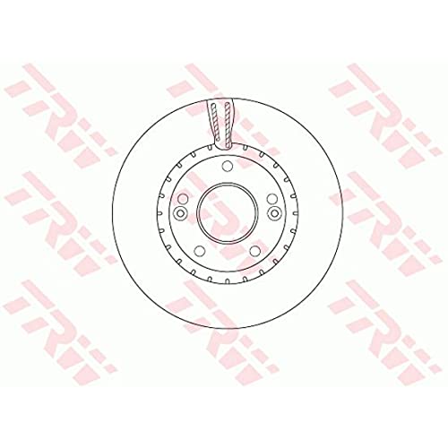 Rotors de Disque de Frein TRW DF6628 : pièce de rechange pour système de freinage automobile