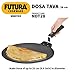 Hawkins Futura Non-stick Flat Dosa Tava Griddle, 11-inch,Black