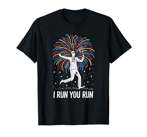 Camiseta Fireworks Director I Run You Run 4th of July Camiseta