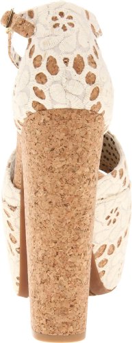 Image of Jessica Simpson Womens Dany 3 Floral Heeled Platform Sandals