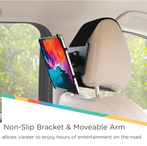 Soporte de tableta coche ajustable Nuby portátil antideslizante para niños y adultos 5