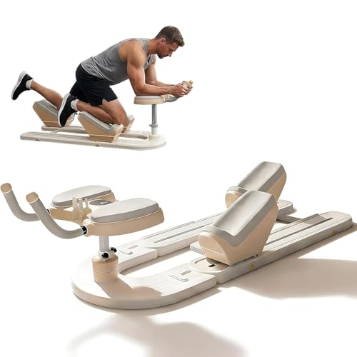WDDEYYDS Spinal Decompression Machine, Detachable Spine Twist and Stretch Trainer, Adjustable Back Stretcher Machine for Lower Back Pain Relief, Spine Decompression, Leg Stretching & Core Activation