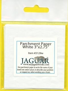 12 Parchment Paper 3"x2.75" to Write on: Names, Problems or Requests When Working Your Rituals. Papel Pergamino Para Escribir Nombres, Peticiones O Problemas En Rituales De Magia