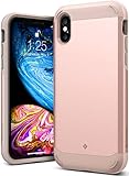 Caseology Legion for Apple iPhone X Case (2017) / iPhone Xs Case (2018) - Reinforced Protection - Rose Gold
