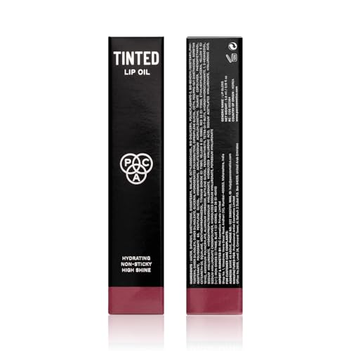 Image of PAC Tinted Lip Oil Dream Girl | Hydrating Lip Oil | Non Greasy Glossy Finish | Subtle Natural Tint