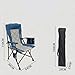 HYZHANHONG Portable Camping Chair with Foldable Design, Equipped with Storage Bag, Cup Holder, and Handbag, Ideal for Beach, Fishing, Picnic, and Outdoor Activities