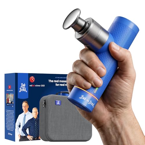BOB AND BRAD A7 Deep Tissue Massage Gun FSA-HSA Eligible, 11mm Amplitude Percussion Massager for Back & Neck Pain Relief, Portable Muscle Recovery Gun with Metal Head, Quiet, Gift for Athlet