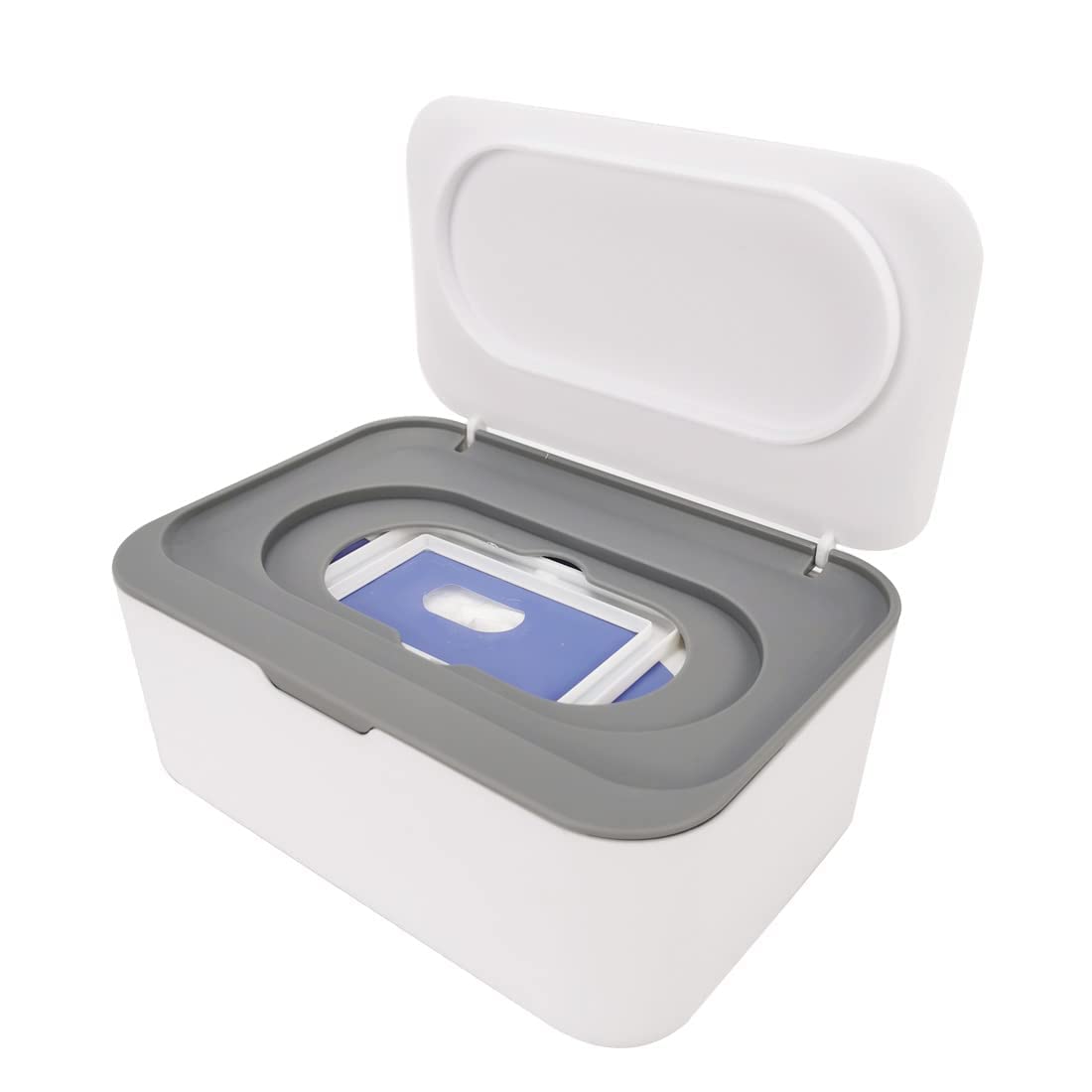 Packcy Airtight Baby Wipe Case Holder – Modern Refillable Tissue Box for Facial Wipes, Cleaning Wipes & Tabletop Storage at Home or Cafe 2