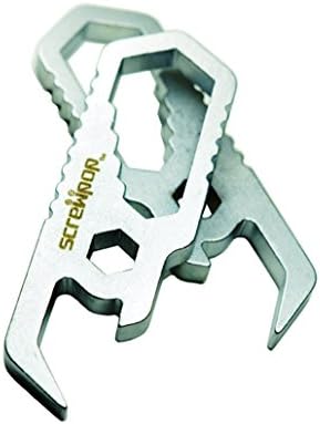 Screwpop Stainless Steel SAE & Metric Multi-tool Pocket Wrenches (2 Pack)