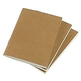 Passport Travelers Notebook Inserts, 64-Pages, 3-Pack, Blank Paper