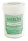 BioTouch Permanent Makeup MERLIN Machine FLAT NEEDLE CAPS 50 Pieces