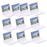 Ornements de maison de poupée : processus rigoureux, fabrication de matériaux plastiques sélectionnés de , apparemment simple, mais partout est délicat, modèle mini ordinateur portable