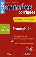 Français 1e L, S, ES 2844312799 Book Cover