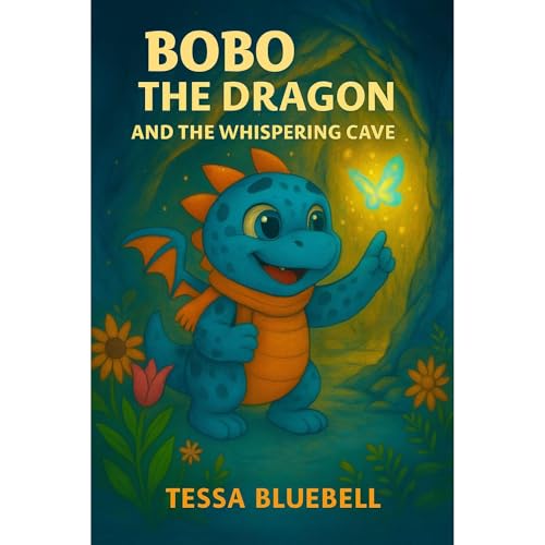 Bobo the Dragon and the Whispering Cave Audiolibro Por Tessa Bluebell arte de portada
