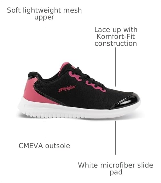 Image of KR Strikeforce Glitz Womens Athletic Bowling Shoe for Right or Left Handed Bowlers