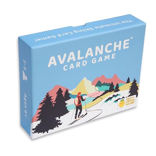 Avalanche Card Game | The Ultimate Skiing Game | Ages 6+ | 2-5 Players